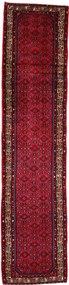 Hosseinabad Tappeto persiano 100 x 400 Rosso (Iran) Annodato A Mano