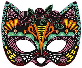 Scratch art - Maschere da festa