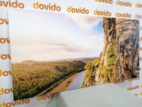 Stampa su tela – Vista sul fiume Elba
