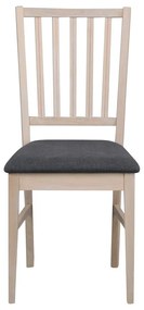Sedia da pranzo in rovere grigio Filippa - Rowico