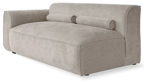 Divano componibile beige (con penisola a sinistra) Flex Felix – Miuform