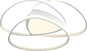 Plafoniera LED SALAZAR bianco IP20 cct da bianco caldo al bianco neutro