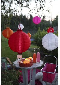 Lanterna solare LED rosa per esterni, ø 20 cm - Star Trading
