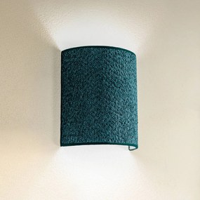 Euluna Applique Boucle in tessuto, verde scuro