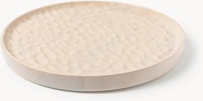 Vassoio decorativo in legno di frassino Camila, Ø 35 cm