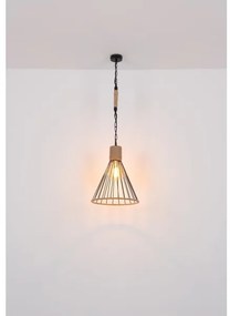 Globo 15676H1 - Lampadario su catena HALIA 1xE27/60W/230V