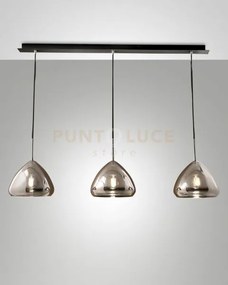 Glow sospensione cromo 3 luci 3667-48-138