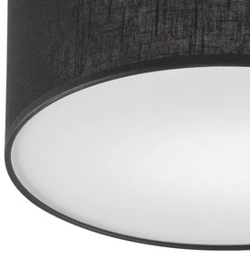 Brilagi - LED Plafoniera BELLADONNA 1xE27/15W/230V nero/pino