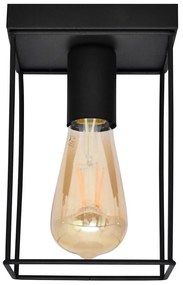 Plafoniera FINN 1xE27/15W/230V nero