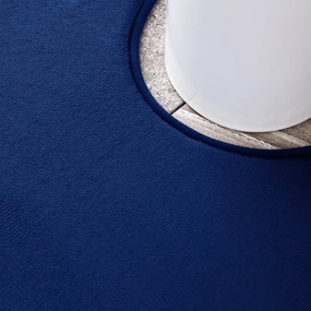 Set di tappetini per il bagno blu scuro in memory foam 2 pz per WC 50x80 cm Anti-Bacterial – Catherine Lansfield