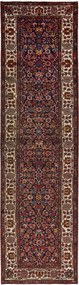 Hamedan Tappeto persiano 380x120 Blu (Iran) Annodato A Mano