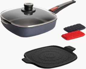 Set padella quadrata con rivestimento antiaderente Diamond Lite, set da 4