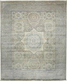 Mamluk Tappeto 300x250 Grigio (Pakistan) Annodato A Mano