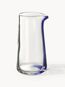 Caraffa per acqua in vetro soffiato Taha, 900 ml