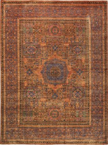 Mamluk Tappeto 200 x 150 Marrone (Pakistan) Annodato A Mano
