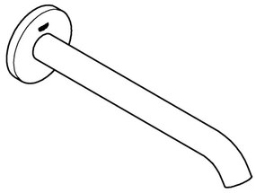 GROHE 13449GN1 - ESSENCE 221 mm Scarico per vasca da bagno, oro