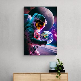 Quadro su tela – Astronauta in missione spaziale