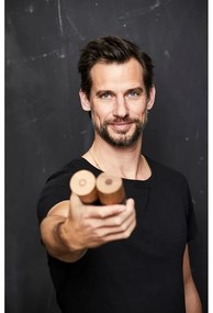 Set macina pepe e sale nero in ceramica 2 pz Gastro Black – Bitz