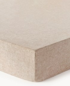 Lenzuolo con angoli topper in lino Linna