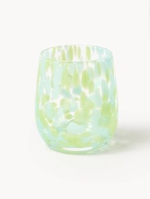 Set di 4 bicchieri acqua fatti a mano Yava