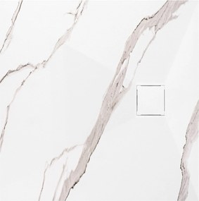 Piatto doccia Magnum CARRARA WHITE 90x90