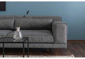 Divano angolare grigio scuro, angolo sinistro Jivago - Artie