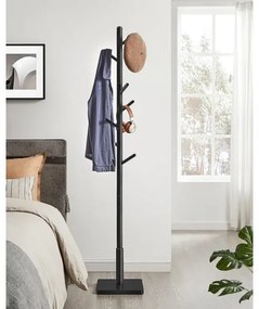 Appendiabiti da terra LINEA nero