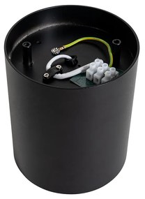 Faretto da soffitto moderno nero orientabile e inclinabile AR70 - Rondoo Up