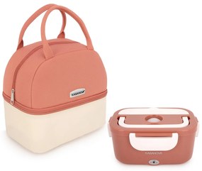 Scaldavivande elettrico con borsa termica rosa scuro