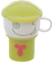 Tazza Mug con emoticon e coperchio