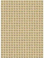 Cole & Son Carta da parati Mosaic - Buff/ Gold