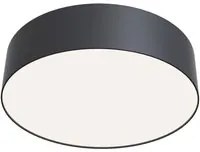 Plafoniera Moderna Zon Alluminio Nero 26W