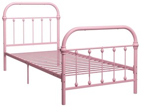 Giroletto Rosa in Metallo 90x200 cm