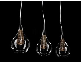 Azzardo AZ1689 - Lampadario a sospensione con filo ELEKTRA 3xG9/40W/230V