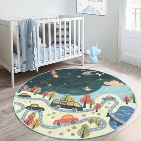 Tappeto per bambini ø 100 cm Comfort - Mila Home