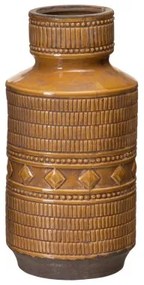Vaso 18,5 x 18,5 x 36 cm Ceramica Senape