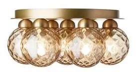 Apiales 7 Plafoniera Brushed Brass/Optic Gold - Nuura