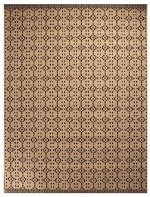 Tappeto Dune geometrico tortora, L 200 x L 150 cm