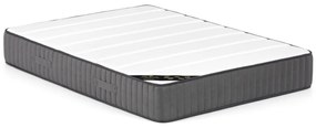 Set 140x190 Rete vano Bianco+Mater. ibrido molle insac. 7 zone schiuma alta resilienza sp.26cm - AUDACE di PALACIO