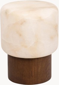 Lampada da tavolo in alabastro Ernesto