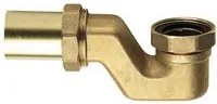 Sifone pesante in ottone fuso con dado 1 1/2 per colonna vasca cod 77071