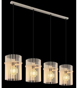 Globo 15698-4HB - Lampadario sospeso con cavo GORLEY 4xE27/60W/230V
