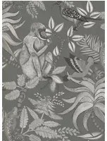 Cole & Son Carta da parati Savuti - Charcoal