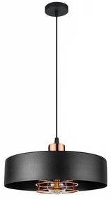 Lampada APP1246-1CP Black/Rose gold