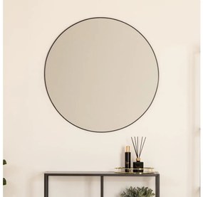 Atmosphera - Specchio da parete ALICE diametro 76 cm nero