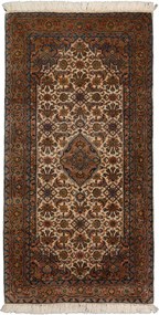 Persian Tappeto 130x70 Marrone (Indian) Annodato A Mano