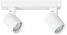 Faretto VOLF 2xGU10/10W/230V bianco