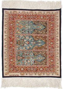 Hereke Tappeto orientale 60 x 70 Rosa (Tacchino) Annodato A Mano
