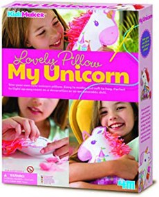 Create un cuscino a forma di unicorno