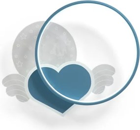 Brilagi - Plafoniera LED per bambini LOVE LED/48W/230V 3000/4500/6000K blu